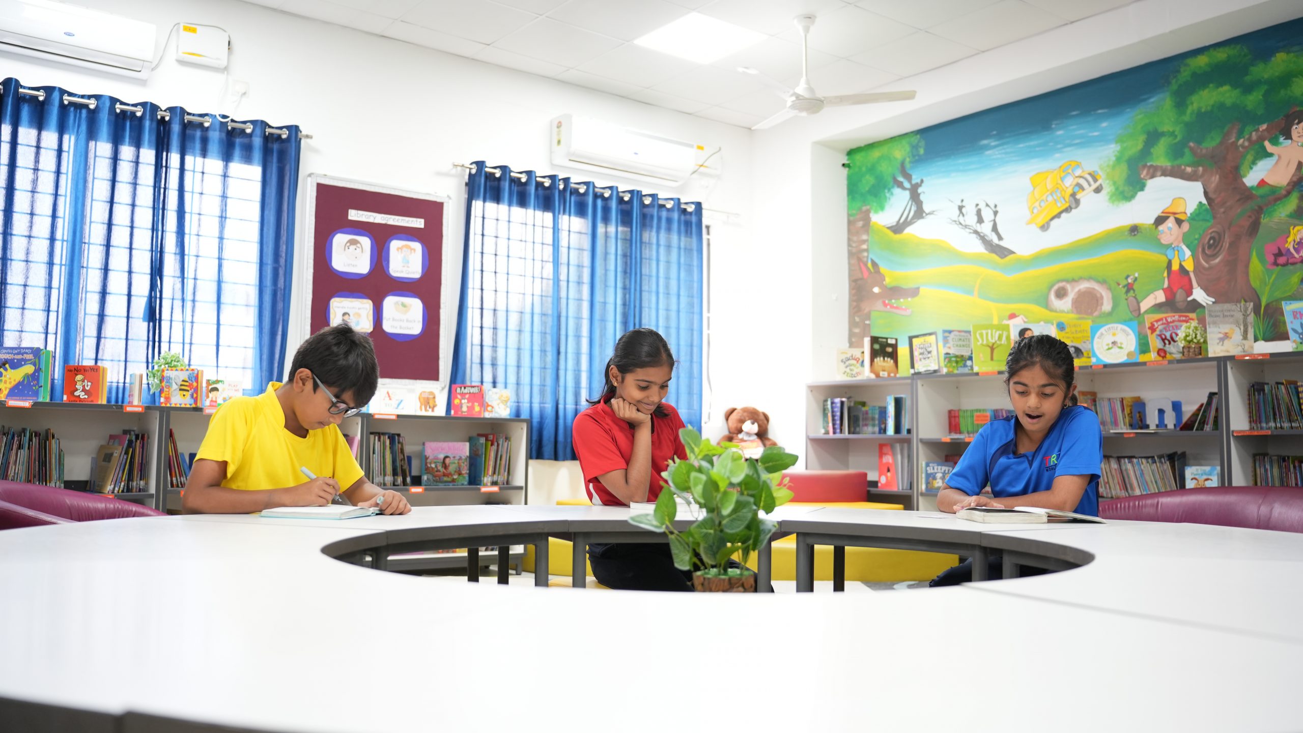 Reimagining the Library at Trio World School, Bangalore: A Space for Creativity and Reflection